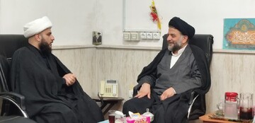 دیدار مدیر دفتر امور نخبگان حوزه‌های علمیه با مدیر حوزه علمیه خوزستان