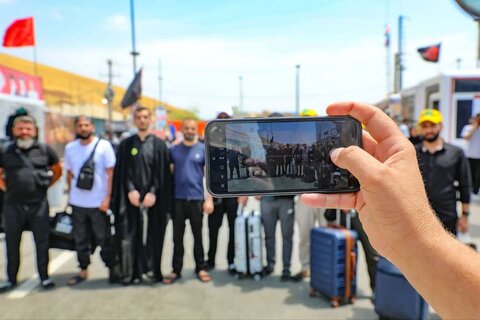 تصاویر/  تردد زوار از مرز تمرچین ادامه دارد