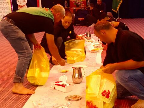 تصاویر/ فعالیت کانون های خدمت رضوی آذربایجان غربی در ایام اربعین