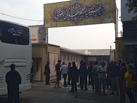 تصاویر/ فعالیت کانون های خدمت رضوی آذربایجان غربی در ایام اربعین