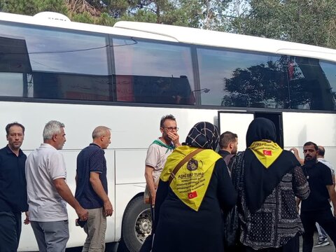 تصاویر/ فعالیت کانون های خدمت رضوی آذربایجان غربی در ایام اربعین