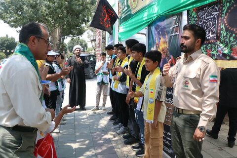 تصاویر/ فعالیت موکب های آموزش و پرورش آذربایجان غربی در مرز تمرچین