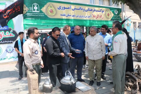 تصاویر/ فعالیت موکب های آموزش و پرورش آذربایجان غربی در مرز تمرچین