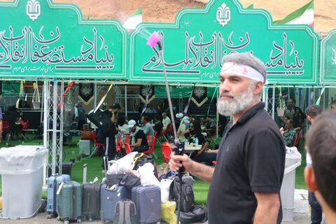 تصاویر/ فعالیت موکب های آموزش و پرورش آذربایجان غربی در مرز تمرچین