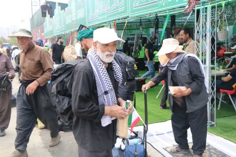 تصاویر/ فعالیت موکب های آموزش و پرورش آذربایجان غربی در مرز تمرچین