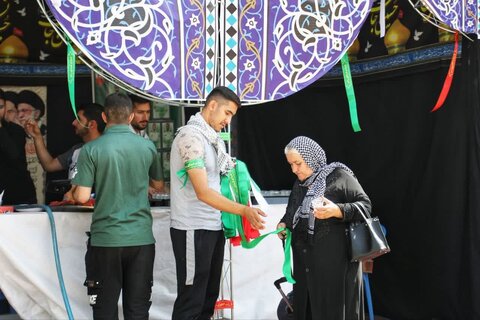 تصاویر/ پذیرایی از زوار اربعین در مرز تمرچین