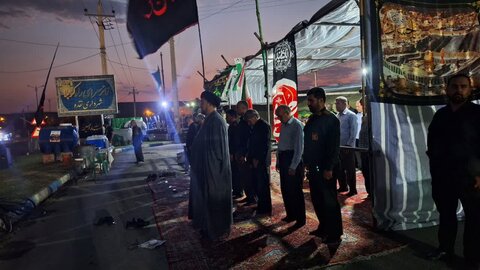 تصاویر/ بازدید نماینده طلاب و رئیس اداره تبلیغات اسلامی نقده از خدمت رسانی مواکب این شهرستان