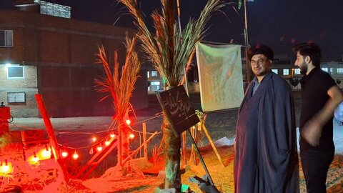 تصاویر/ بازدید نماینده طلاب و رئیس اداره تبلیغات اسلامی نقده از خدمت رسانی مواکب این شهرستان