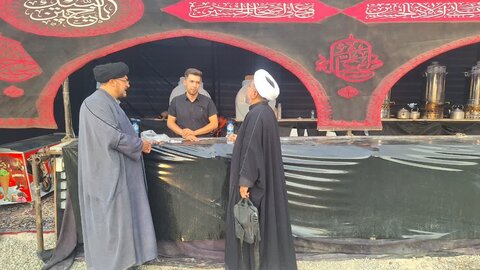 تصاویر/ بازدید نماینده طلاب و رئیس اداره تبلیغات اسلامی نقده از خدمت رسانی مواکب این شهرستان