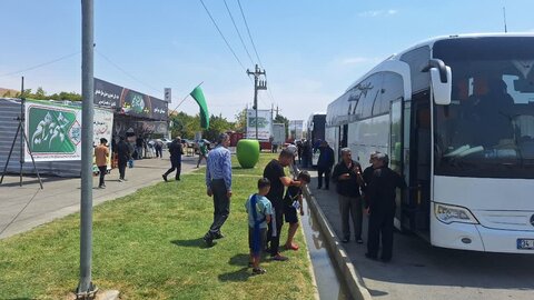 تصاویر/ بازدید نماینده طلاب و رئیس اداره تبلیغات اسلامی نقده از خدمت رسانی مواکب این شهرستان