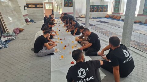 تصاویر/ بازدید نماینده طلاب و رئیس اداره تبلیغات اسلامی نقده از خدمت رسانی مواکب این شهرستان