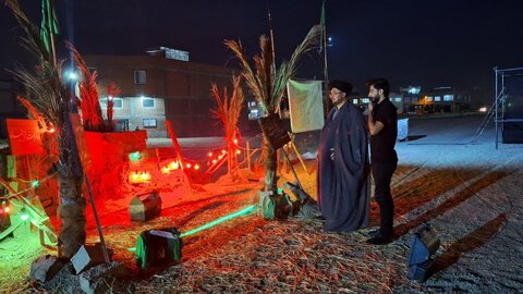 تصاویر/ بازدید نماینده طلاب و رئیس اداره تبلیغات اسلامی نقده از خدمت رسانی مواکب این شهرستان