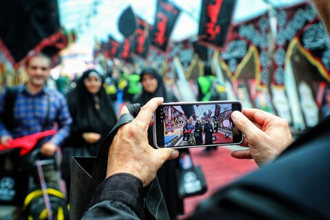 تصاویر/ تردد زائرین از مرز تمرچین