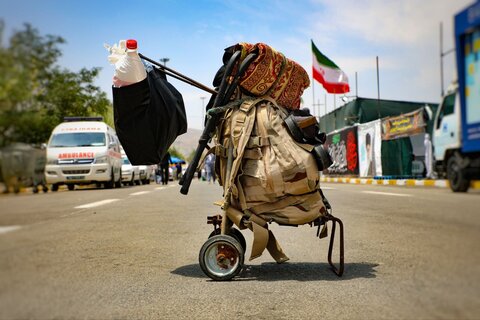 تصاویر/ تردد زائرین از مرز تمرچین