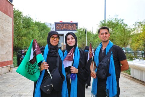 تصاویر/ تردد زائرین از مرز تمرچین