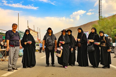 تصاویر/ تردد زائرین از مرز تمرچین