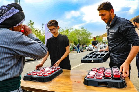 تصاویر/ تردد زائرین از مرز تمرچین