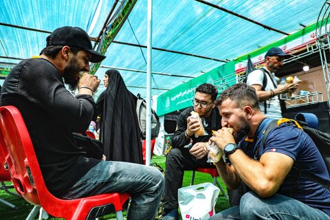 تصاویر/ تردد زائرین از مرز تمرچین