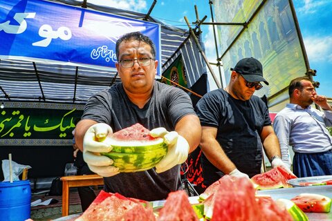 تصاویر/ تردد زائرین از مرز تمرچین