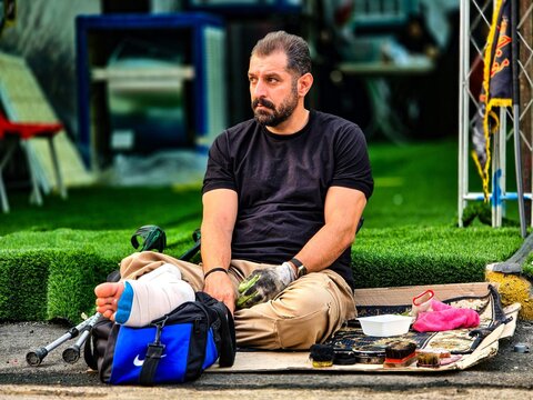 تصاویر/ تردد زائرین از مرز تمرچین