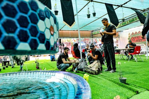 تصاویر/ تردد زائرین از مرز تمرچین