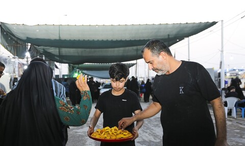 تصاویر/ عبور زائران اربعین حسینی از مرز شلمچه