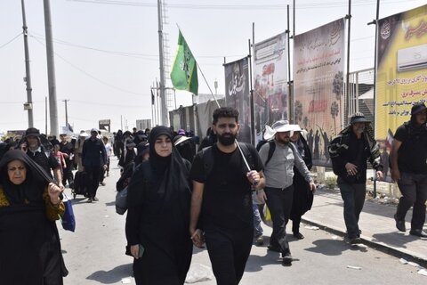 تصاویر/ مرز مهران، میزبان خیل عاشقان حسینی (ع)