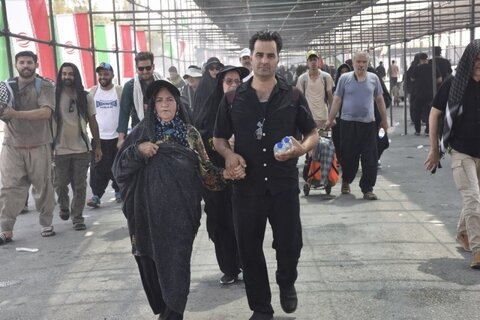 تصاویر/ مرز مهران، میزبان خیل عاشقان حسینی (ع)