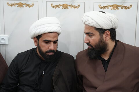 تصاویر/نشست صمیمی مدیر حوزه علمیه خوزستان با مبلغین مستقر در مرز چذابه