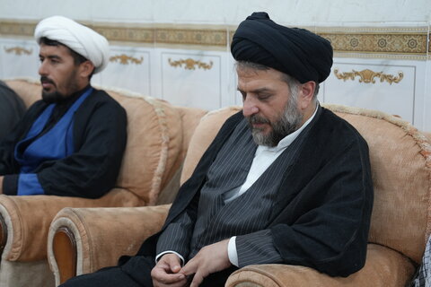 تصاویر/نشست صمیمی مدیر حوزه علمیه خوزستان با مبلغین مستقر در مرز چذابه