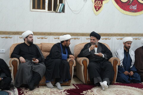 تصاویر/نشست صمیمی مدیر حوزه علمیه خوزستان با مبلغین مستقر در مرز چذابه