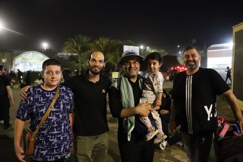 تصاویر/ وضعیت تردد زائران اربعین حسینی(ع) از مرز بین‌المللی خسروی