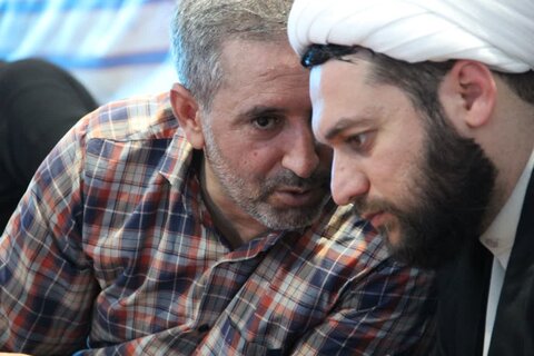 تصاویر/بازدید رئیس ستاد عتبات عالیات سازمان جهاد کشاورزی استان مرکزی از موکب "سنگرسازان بی‌سنگر حسینی"