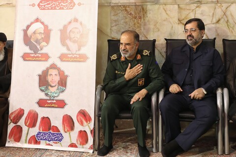 تصاویر/ مراسم بزرگداشت شهدای اقتدار و چهلم شهدای روحانیت