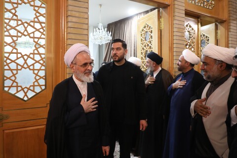 تصاویر/ مراسم بزرگداشت شهدای اقتدار و چهلم شهدای روحانیت