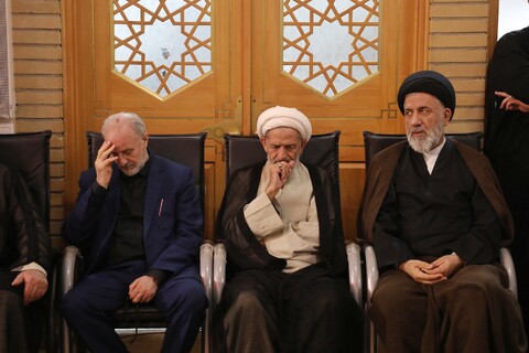 تصاویر/ مراسم بزرگداشت شهدای اقتدار و چهلم شهدای روحانیت