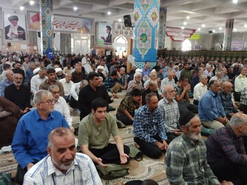 تصاویر/ نماز عبادی سیاسی جمعه کاشان