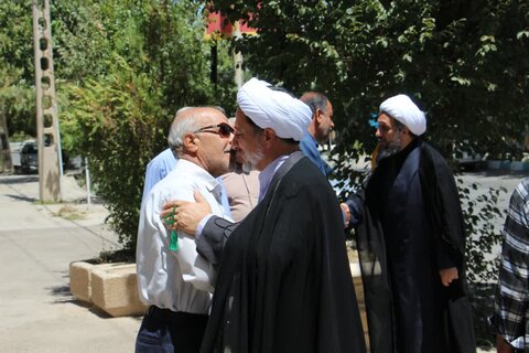 تصاویر/ مراسم استقبال از امام جمعه جدید شهر ماهان