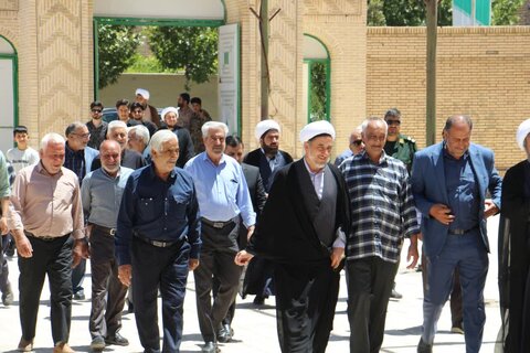 تصاویر/ مراسم استقبال از امام جمعه جدید شهر ماهان