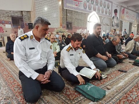 تصاویر/ نمازعبادی سیاسی جمعه کاشان