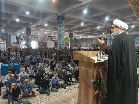 تصاویر/ نمازعبادی سیاسی جمعه کاشان