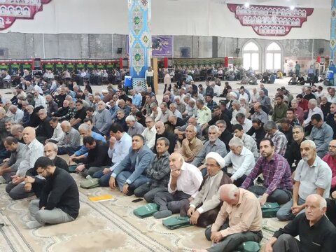 تصاویر/ نمازعبادی سیاسی جمعه کاشان