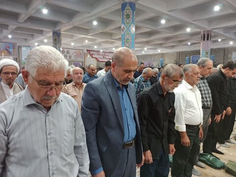 تصاویر/ نمازعبادی سیاسی جمعه کاشان
