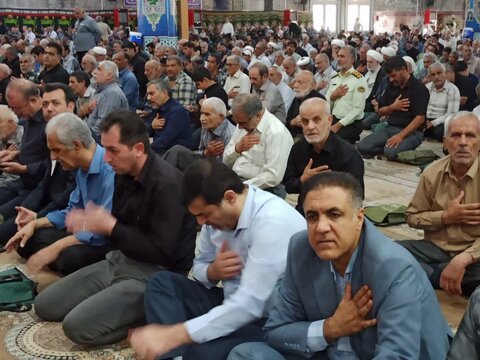 تصاویر/ نمازعبادی سیاسی جمعه کاشان