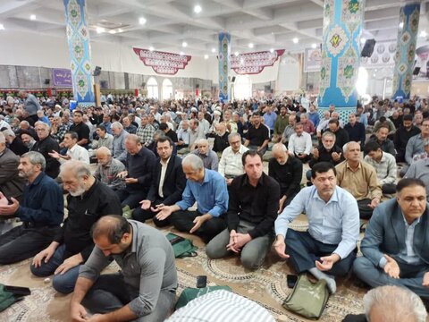 تصاویر/ نمازعبادی سیاسی جمعه کاشان