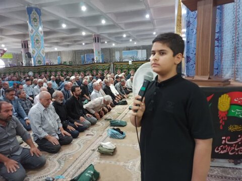 تصاویر/ نمازعبادی سیاسی جمعه کاشان