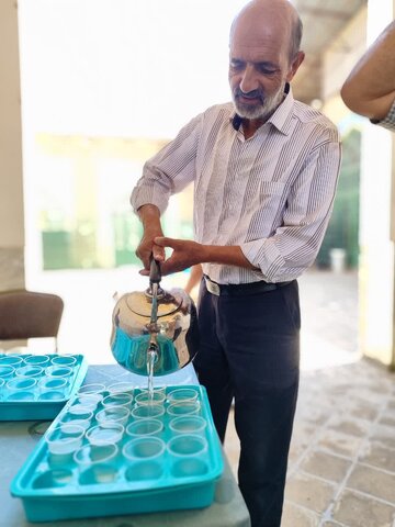 تصاویر/ نمازعبادی سیاسی جمعه قمصرپایتخت گل وگلاب ایران