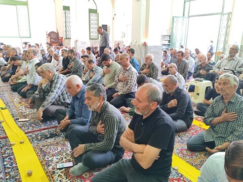 تصاویر/ نمازعبادی سیاسی جمعه قمصرپایتخت گل وگلاب ایران