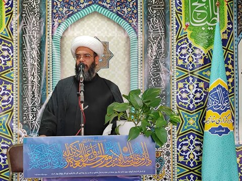 تصاویر/ نمازعبادی سیاسی جمعه قمصرپایتخت گل وگلاب ایران