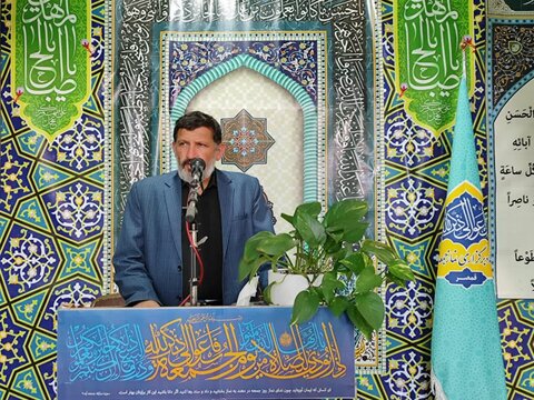 تصاویر/ نمازعبادی سیاسی جمعه قمصرپایتخت گل وگلاب ایران